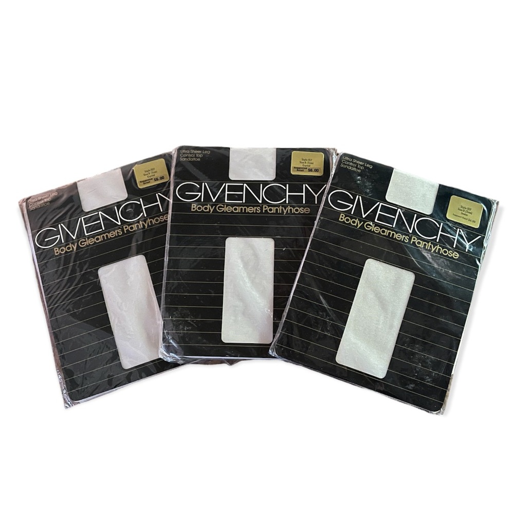 Vintage Givenchy Body Gleamers Pantyhose